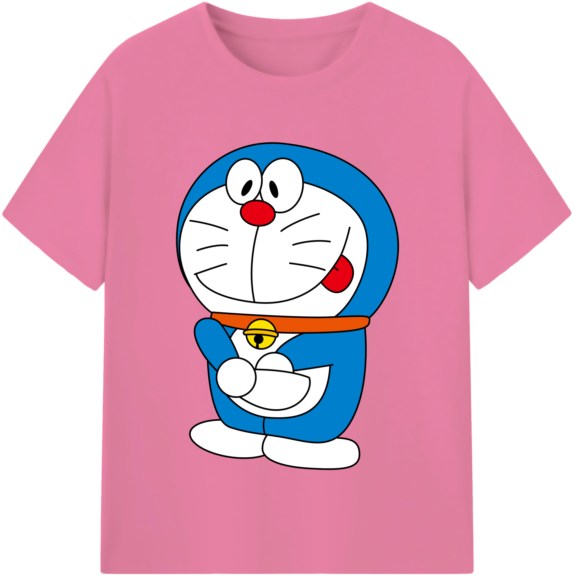 （画像用） ドラえもん Doraemon 綿100％半袖Tシャツ（フロントプリント）